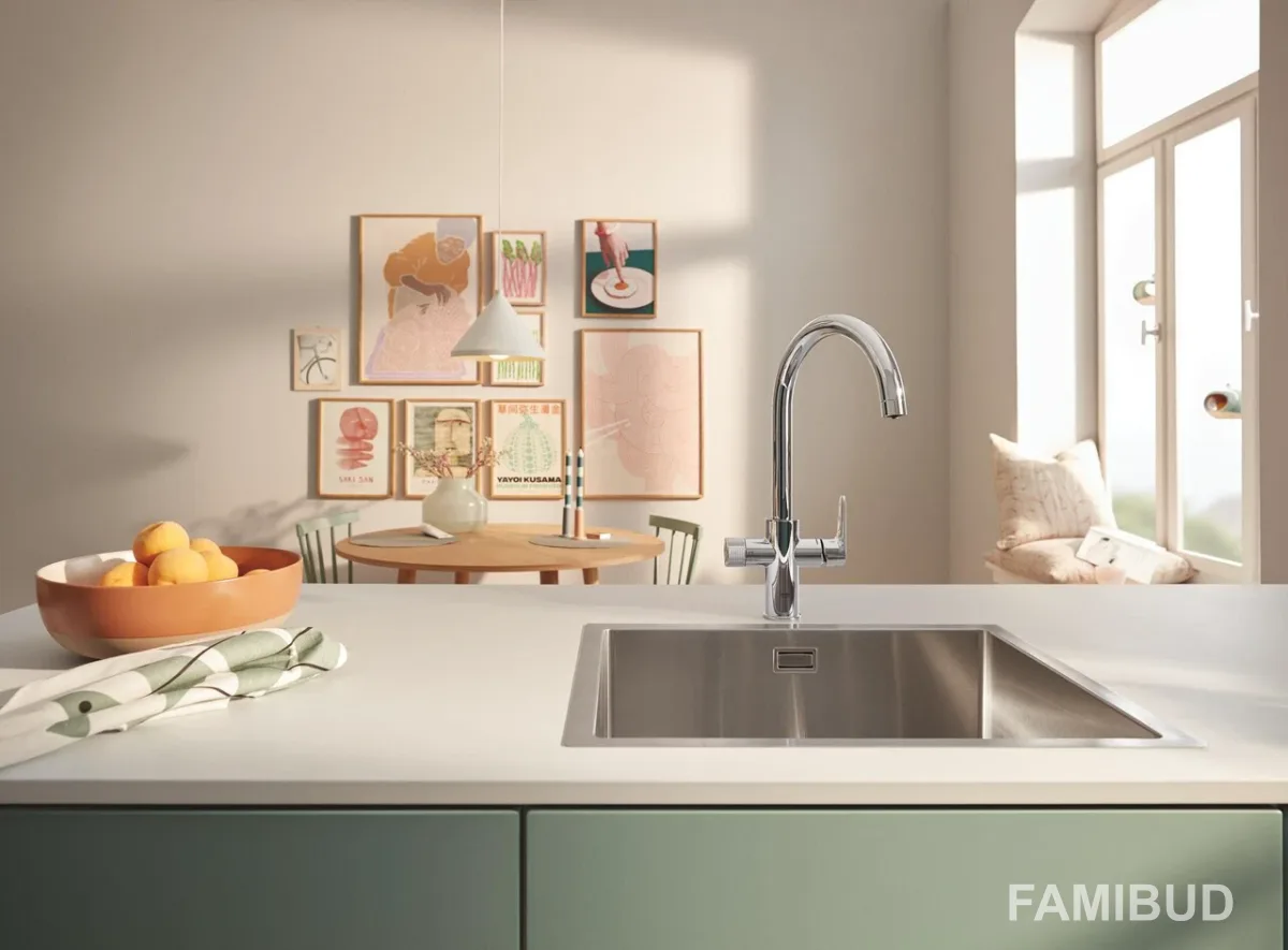 Змішувач для кухні Blue Pure BauCurve, Grohe