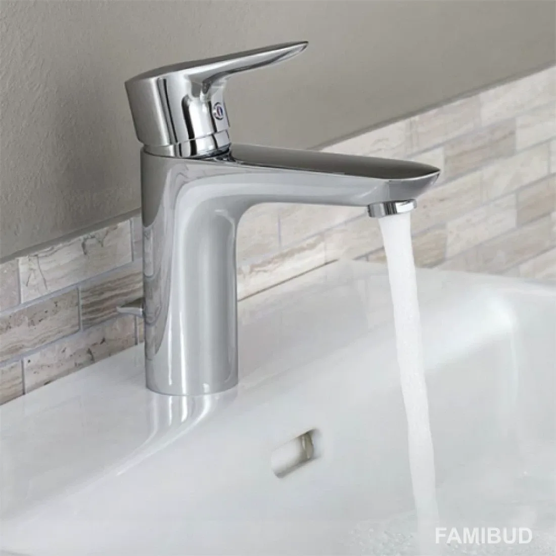 Змішувач для умивальника DN 15 Objekta 321260575, Kludi