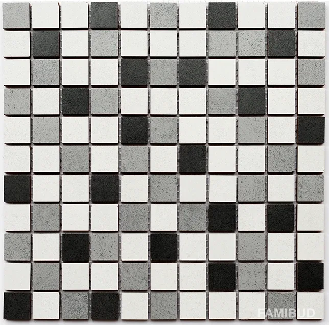 Мозаїка 3028 С3 Graphite-Gray-White, 300×300×8, Котто Кераміка