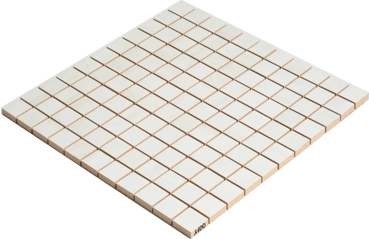 Мозаїка 3100 C laterizio white 25×25 Кераміка Лео УКРАЇНА, 300×300×9, Котто Кераміка