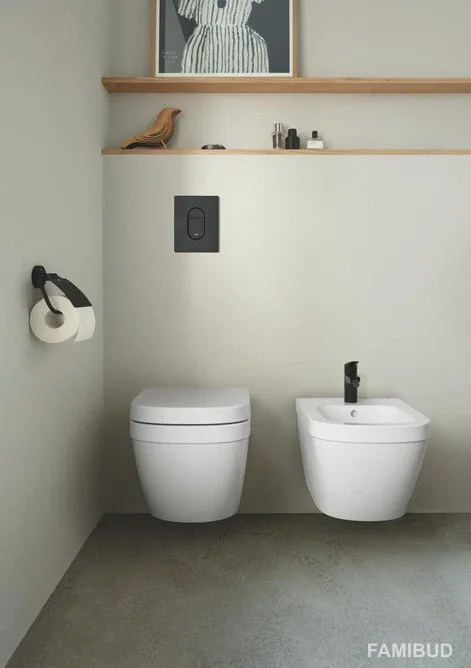 Змішувач для біде Eurosmart S Size 329292433, Чорний, Grohe