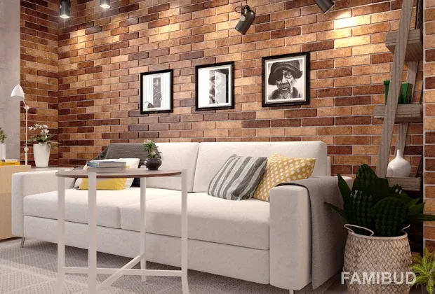 Плитка фасадна Seven Tones помаранчевий Slim, 60×250×6, Golden Tile