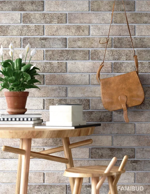 Плитка стінова Seven Tones Тютюновий Slim, 60×250×6, Golden Tile