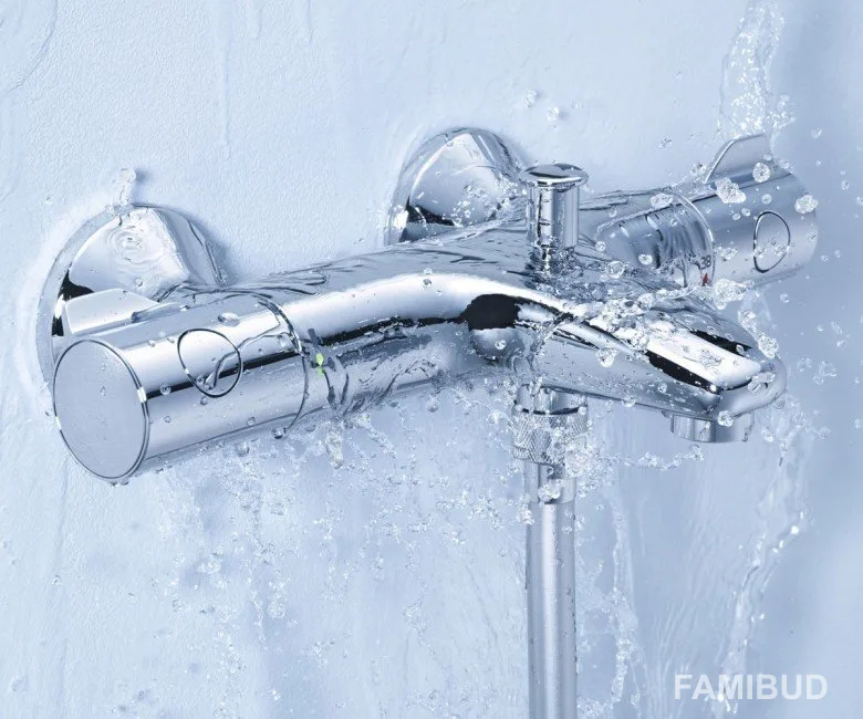 Змішувач для ванни Grohtherm 800 34576000, Хром, Grohe