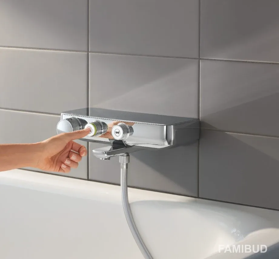 Змішувач для ванни Grohtherm SmartControl, Grohe