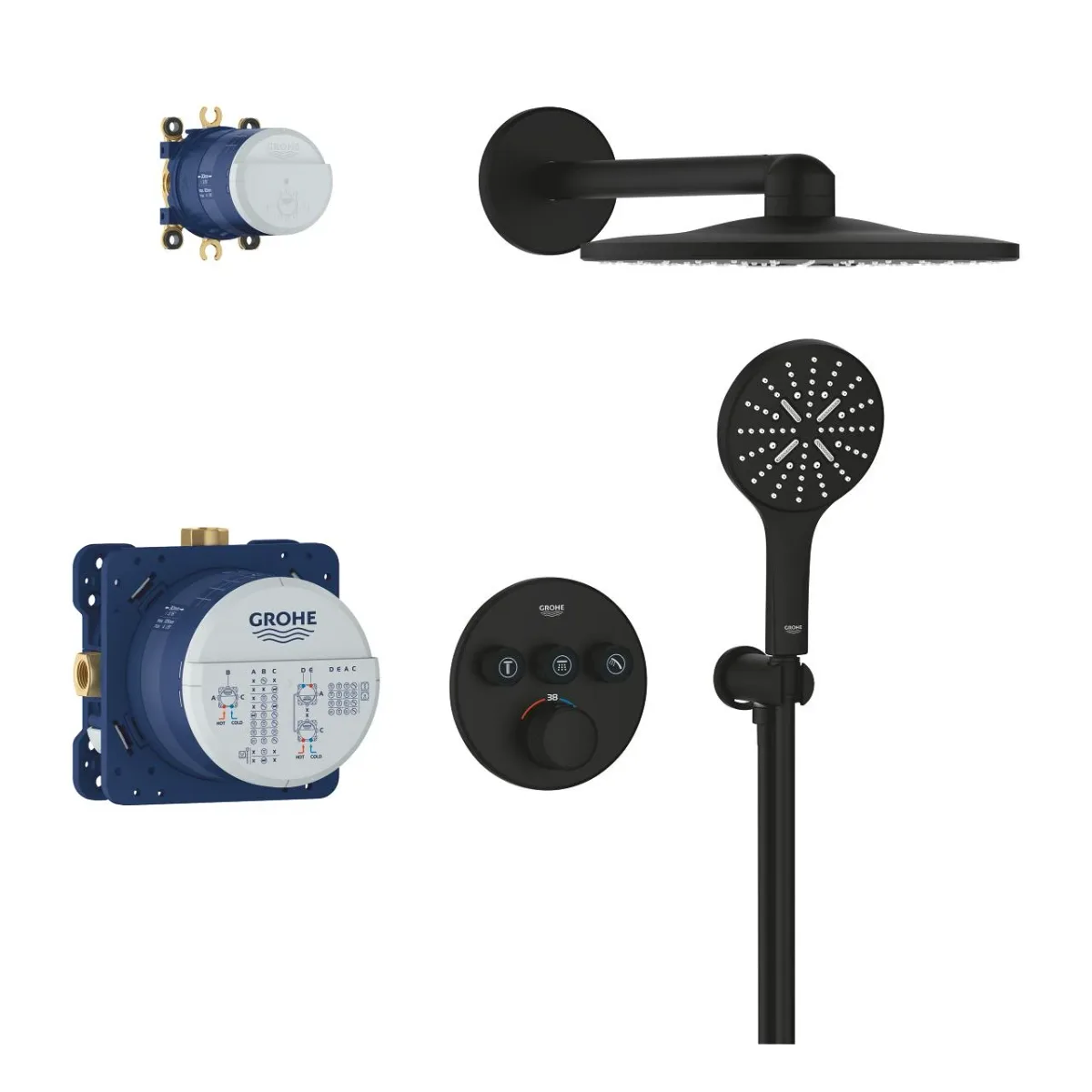 Душова система Grohtherm SmartControl 34863KF0