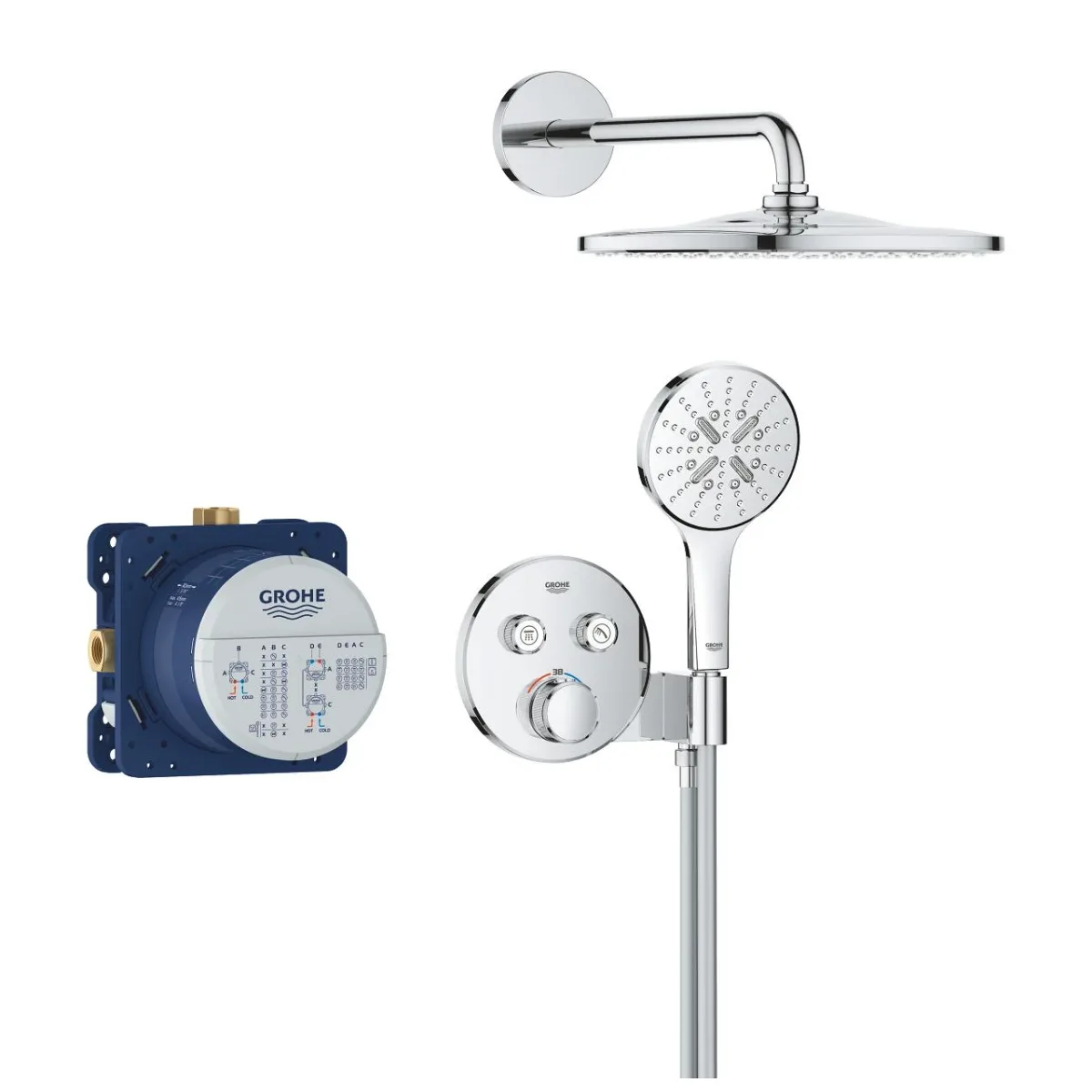 Душова система Grohtherm SmartControl 34863KF0