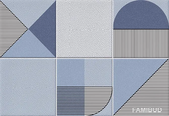 Плитка стінова Hanami Nago Indigo, 230×335×9,1, Vives