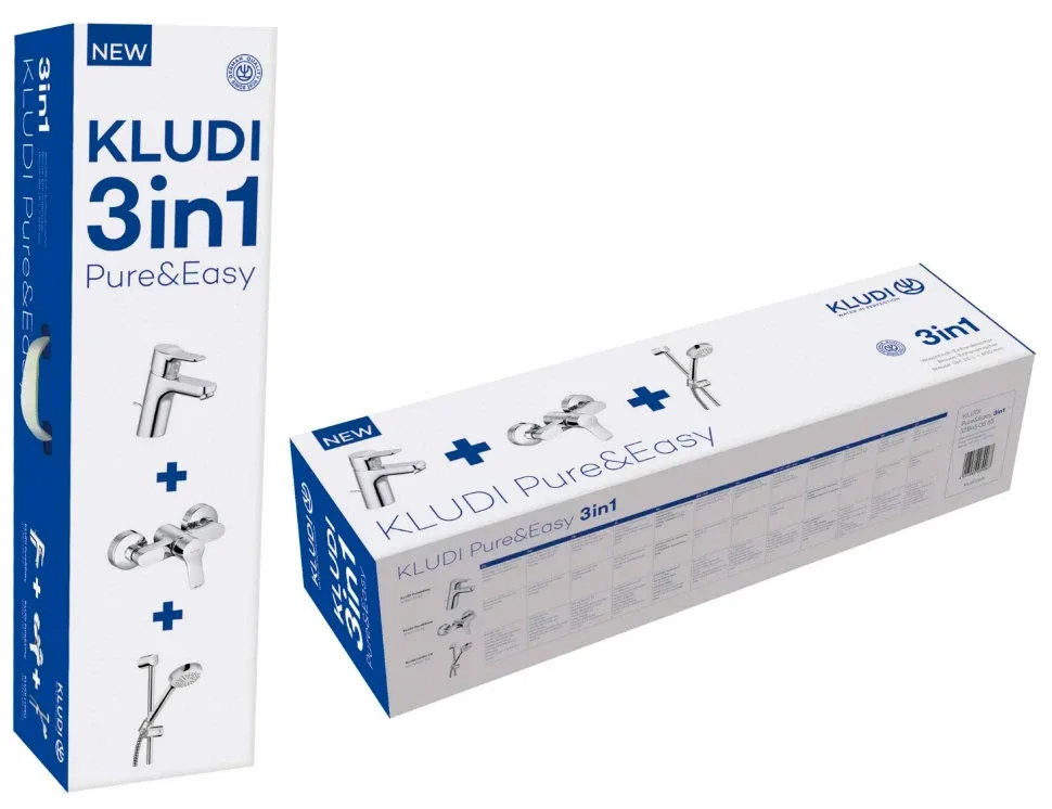 Набір змішувачів 3 в 1 Pure&Easy, Kludi