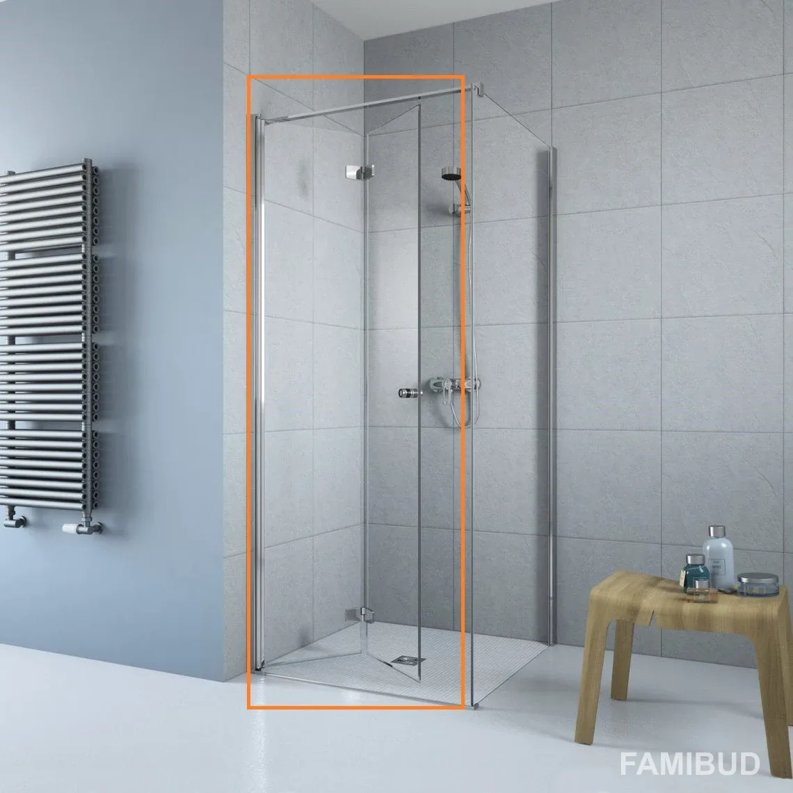 Душові двері Fuenta New KDJ B 90 L, Radaway