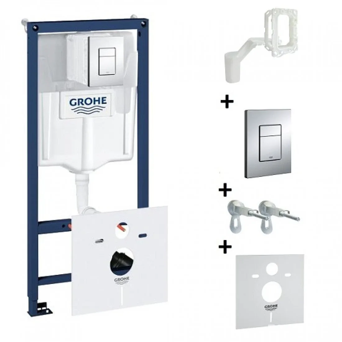Інсталяція для унітаза 5 в 1 Rapid SL, Grohe