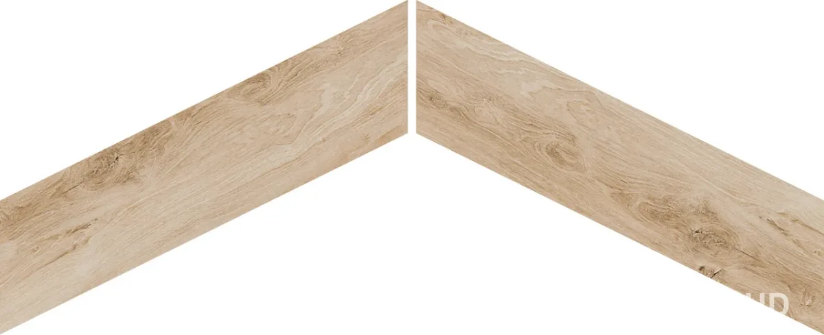 Плитка керамогранітна Rovere Honey Chevron, 80×400, Pamesa
