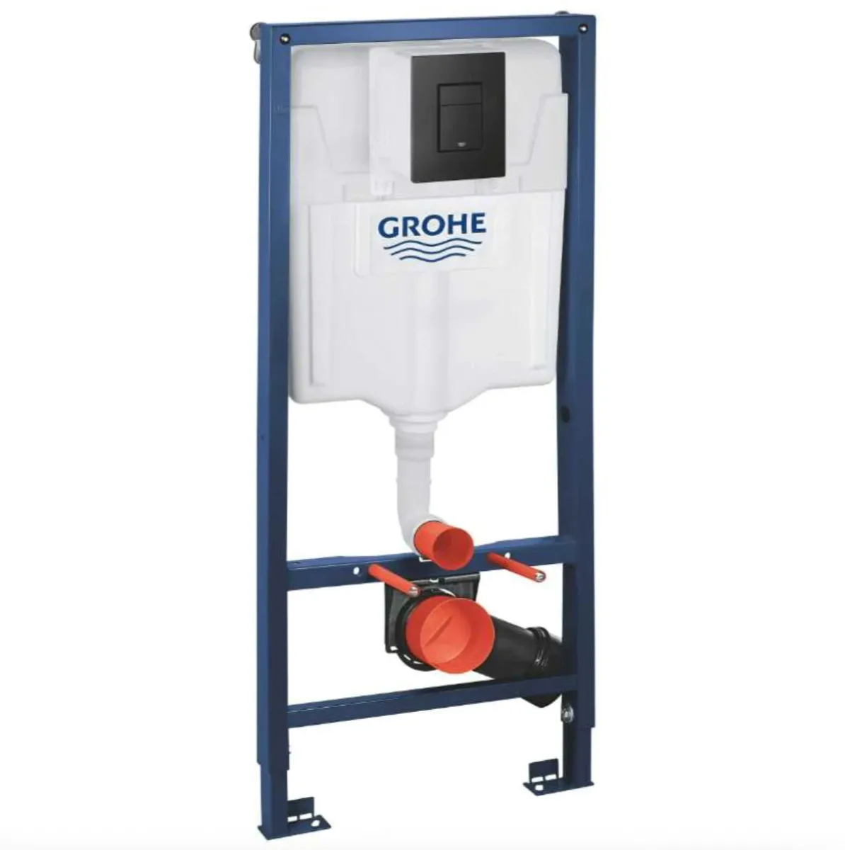 Комплект інсталяції Rapid SL set 3в1+кн Skate Cosmopolitan фантомний, Чорний, Grohe