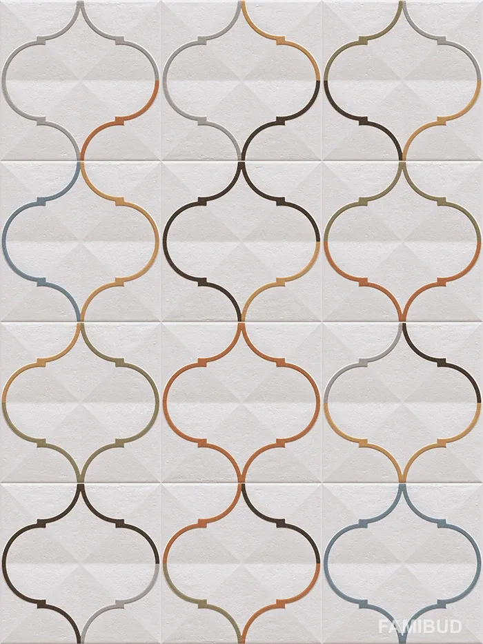 Плитка керамогранітна Oromo Multicolor, 200×200×7,6, Vives