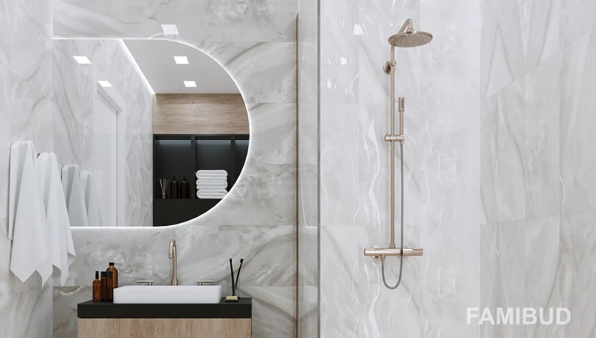 Плитка стінова Lazurro Голден Тайл 3LV051, 30×60, Світло-бежевий, Golden Tile