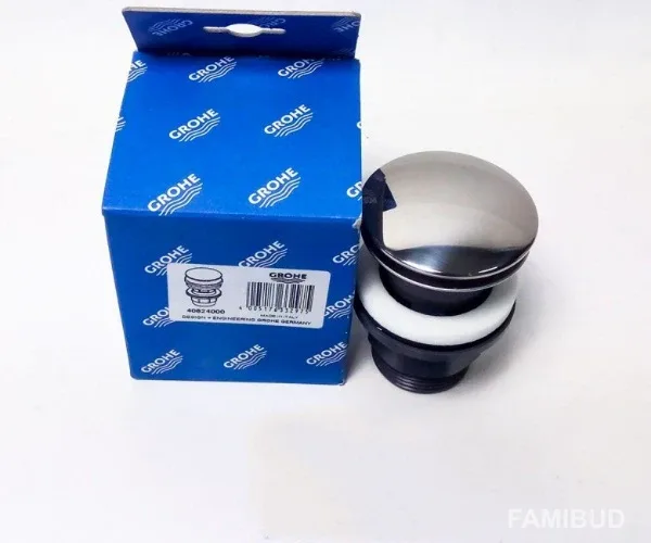 Донний клапан Push Open, Grohe