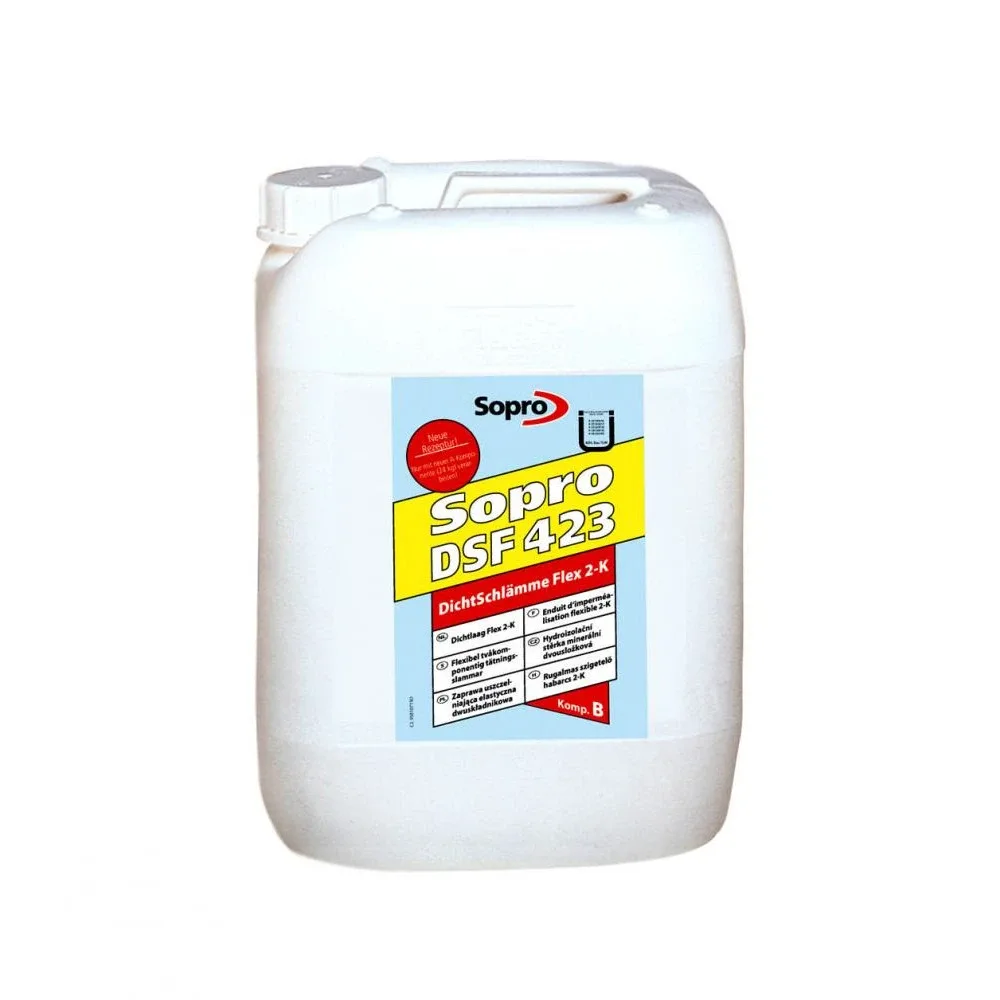 Гідроізоляційний розчин Dsf 423, 8 кг, Sopro