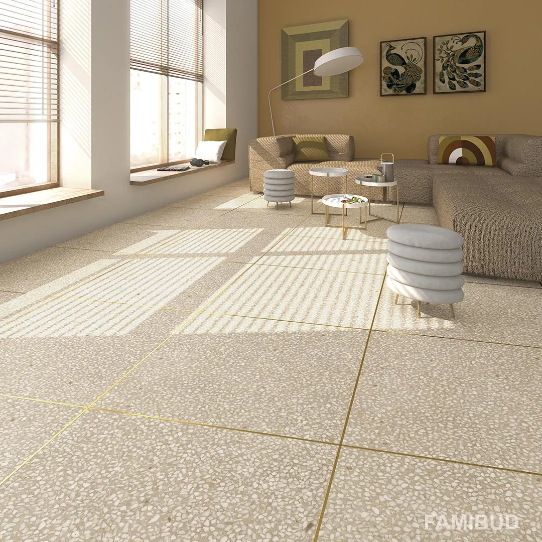 Плитка керамогранітна Portofino-R Crema Rect, 593×593×10, Vives