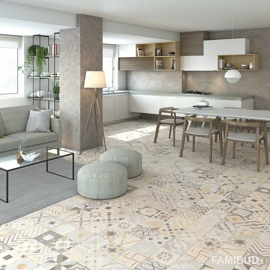 Плитка керамогранітна Taipei-R Rect, 593×593×9, Vives