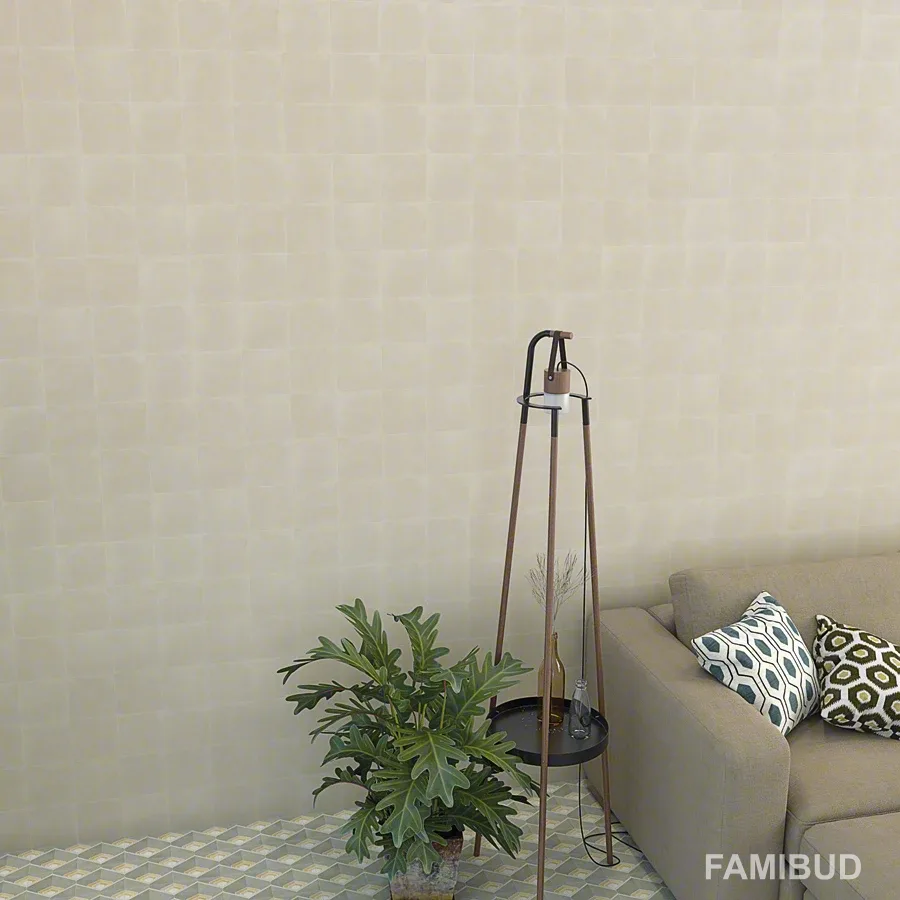 Плитка керамогранітна Pop Tile Sixties-R Marfil Rect, 150×150×8, Vives