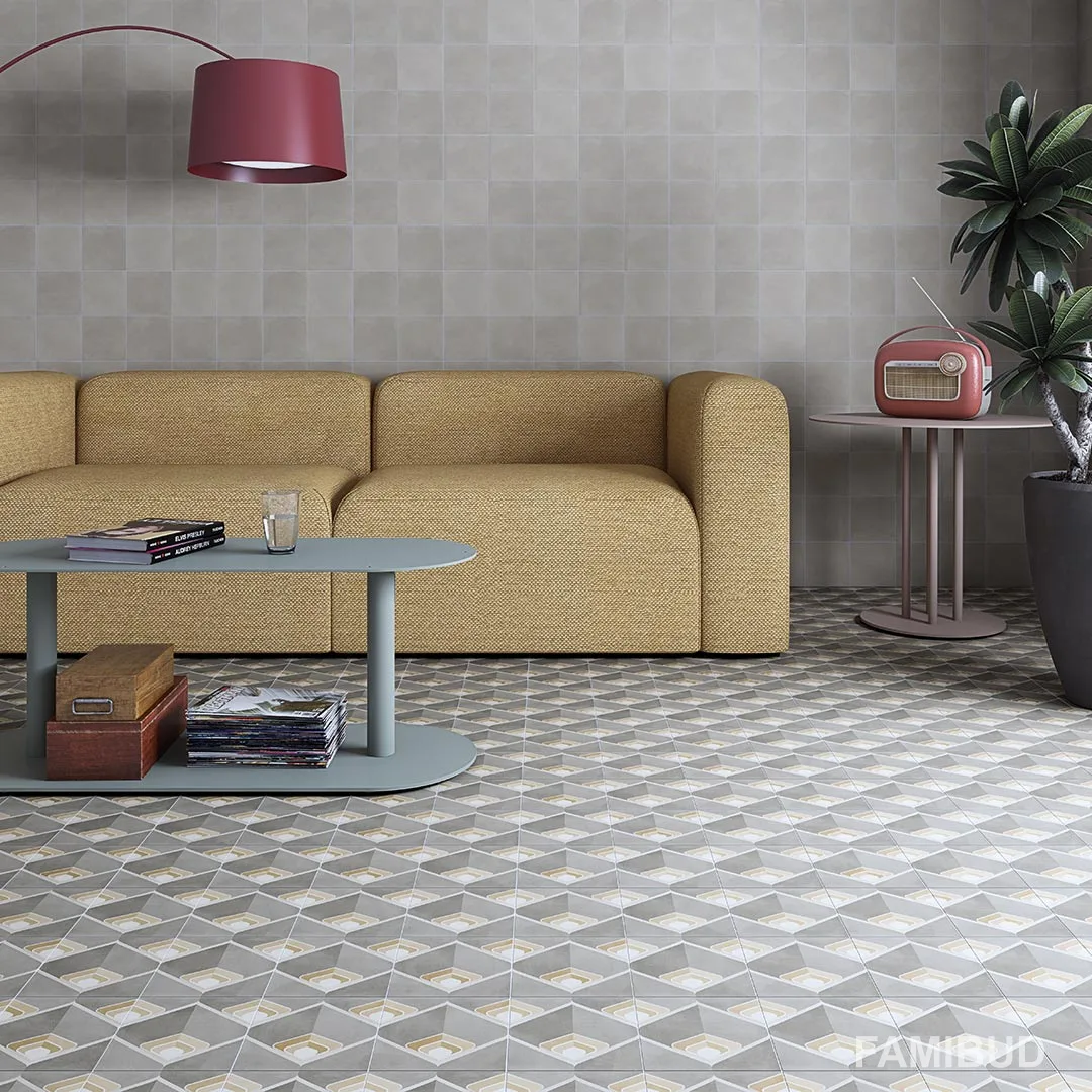Плитка керамогранітна Pop Tile Bonnie-R Rect, 150×150×8, Vives
