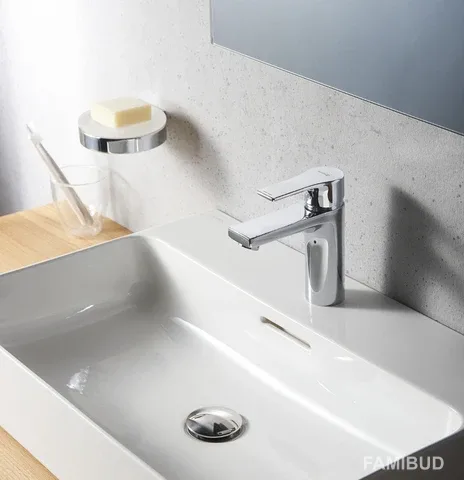 Змішувач для умивальника 75 DN 15 Zenta SL 482660565, Kludi