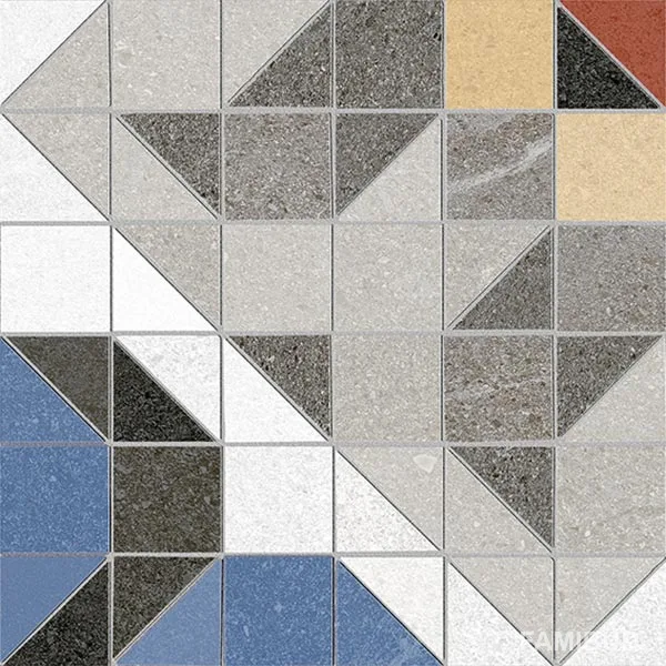Плитка керамогранітна Seine Suresnes-R Cemento Rect, 200×200×8, Vives