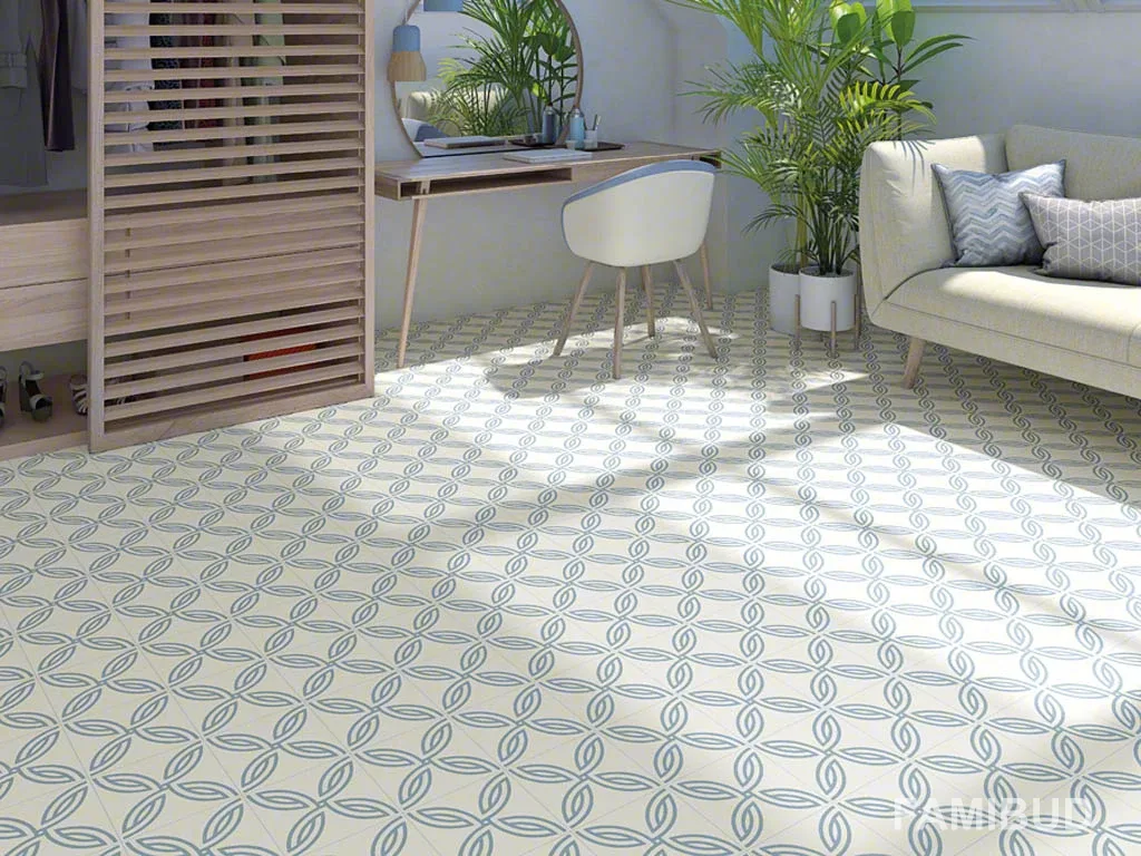 Плитка керамогранітна Andrassy-R Blanco Rect, 200×200×8,5, Vives