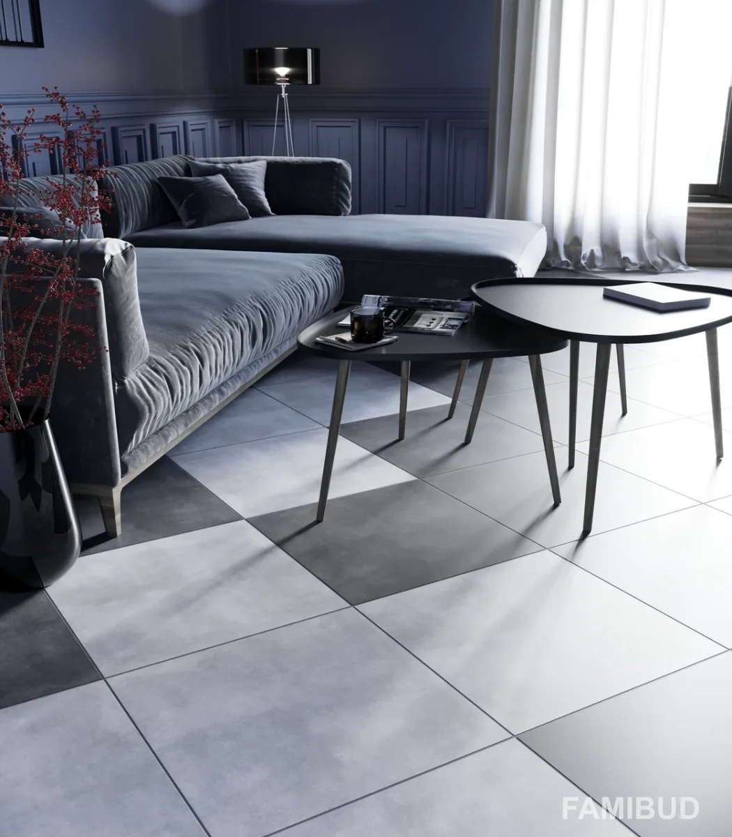 Плитка керамогранітна Lofty айворі, 400×400×8, Golden Tile