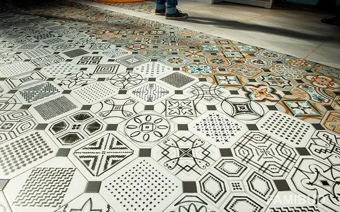 Плитка керамогранітна Octogono Variette Sombra, 200×200×8, Vives