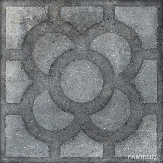 Плитка керамогранітна Acorn Grafito Antideslizante, 200×200×8, Vives