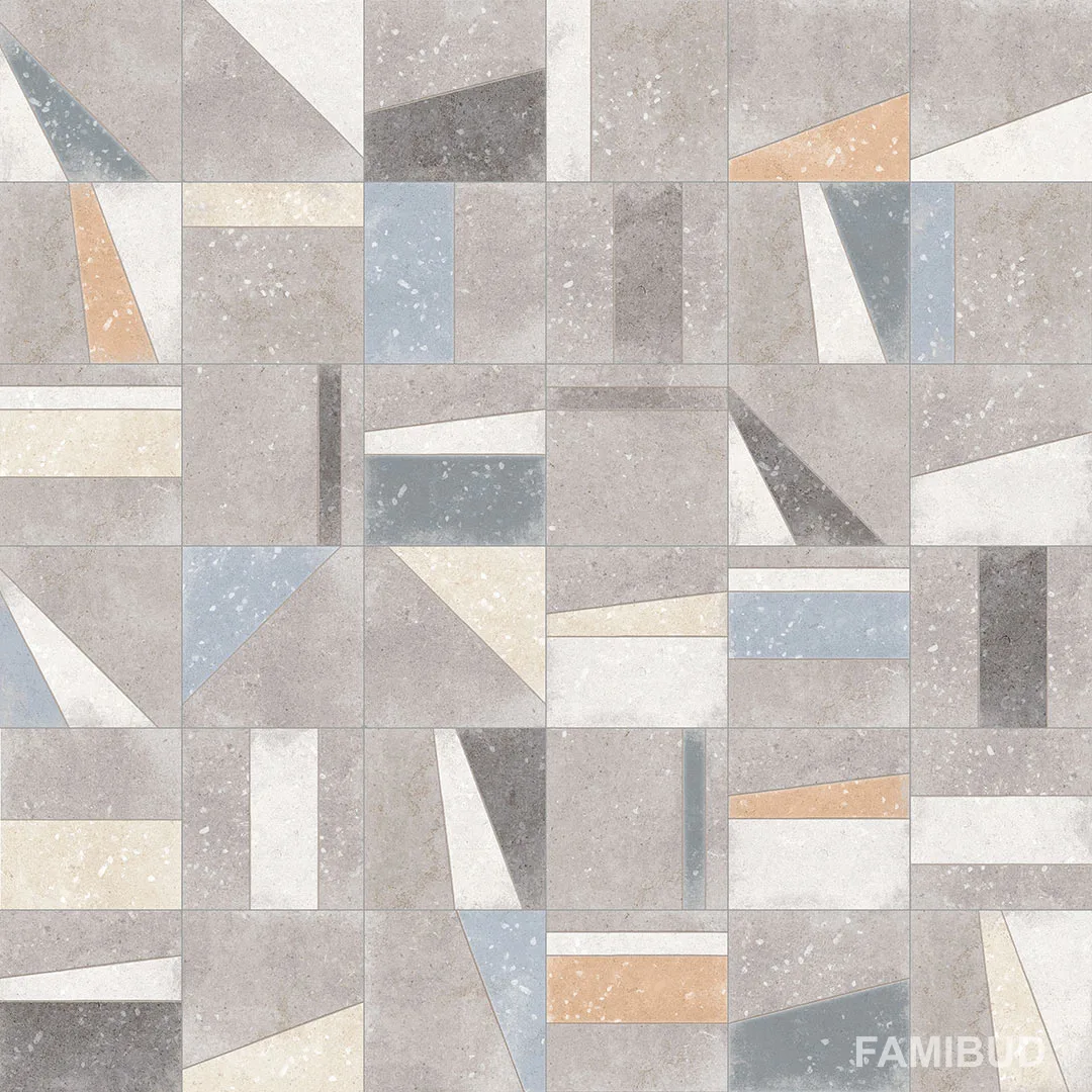 Плитка керамогранітна Nassau Osaka Multicolor, 200×200×8, Vives