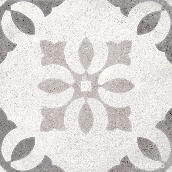 Плитка керамогранітна Nassau Pukao Blanco, 200×200×8, Vives