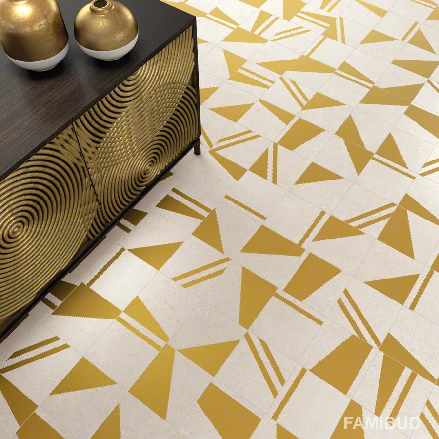 Плитка керамогранітна Nassau Kokomo Crema Oro, 200×200×8, Vives