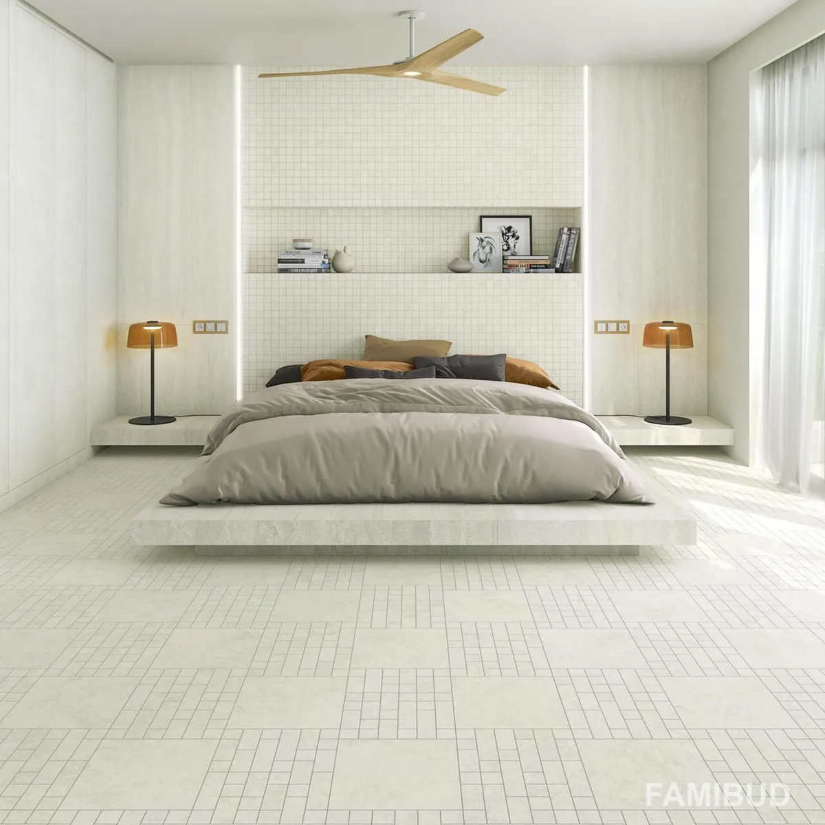 Плитка керамогранітна Paris-R Blanco, 600×1200, Vives