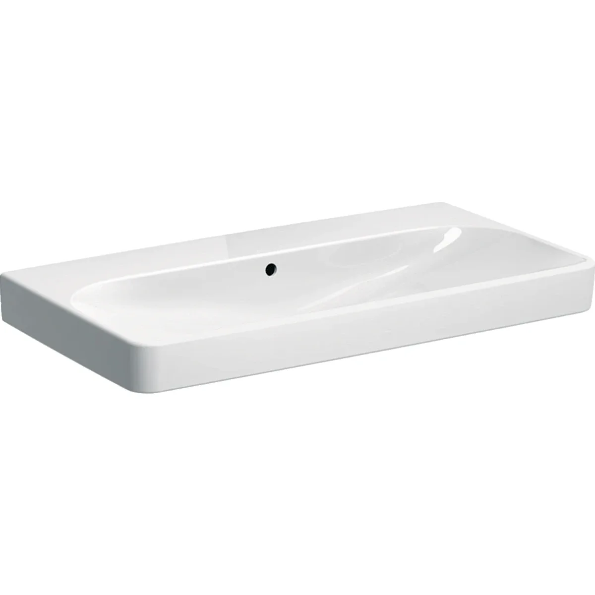 Умивальник 90 Smyle Square 500.250.01.1, Geberit