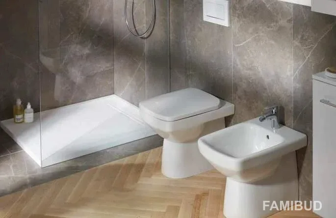 Біде підлогове Selnova Square, Geberit