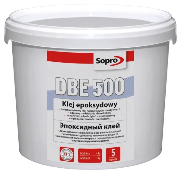 Клей епоксидний Dbe 500, 5 кг, Sopro
