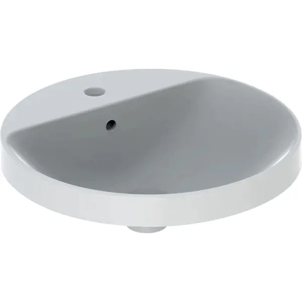 Умивальник VariForm 48 500.705.01.2, Кругла, Geberit