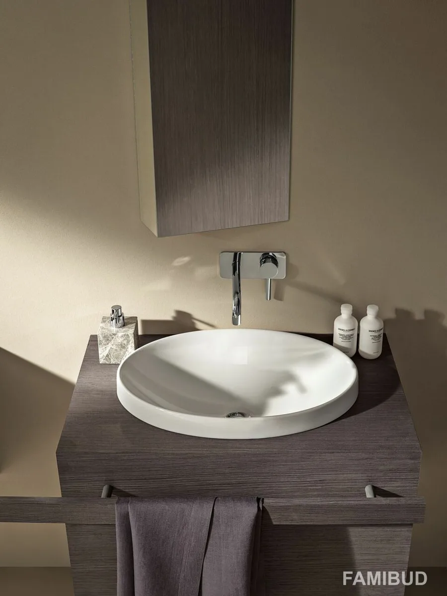 Умивальник VariForm 50 500.711.01.2, Овальна, Geberit