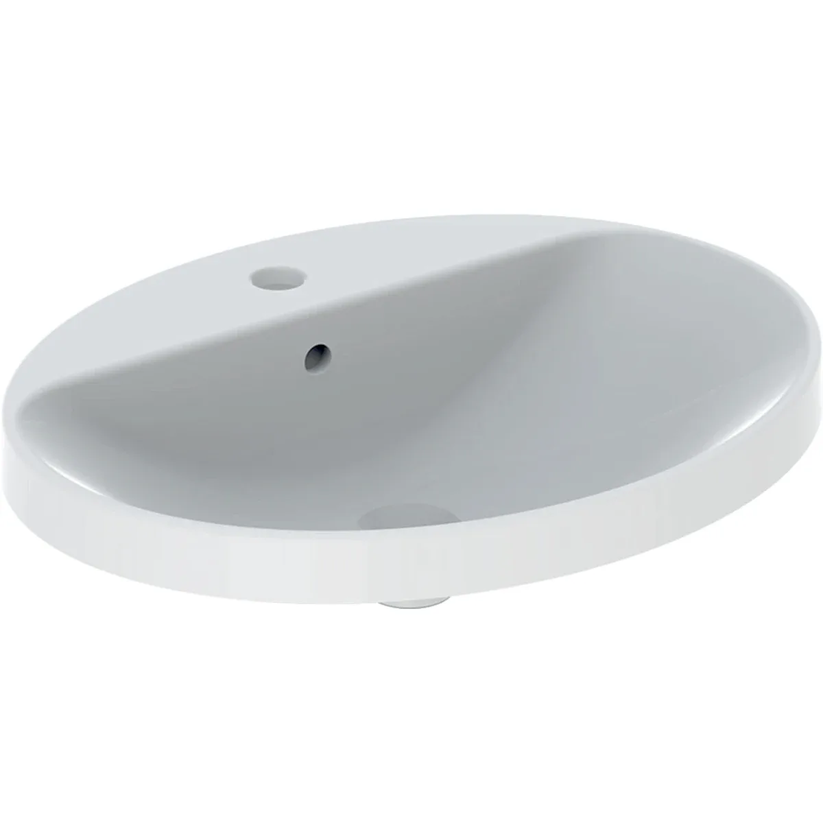 Умивальник VariForm 60 500.725.01.2, Овальна, Geberit