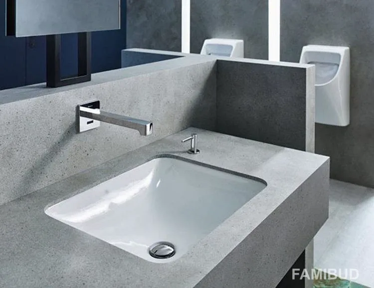 Умивальник VariForm 53 500.763.01.2, Прямокутна, Geberit