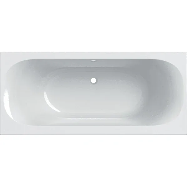Ванна прямокутна з ніжками Soana Slim rim Duo, 180×80, Geberit