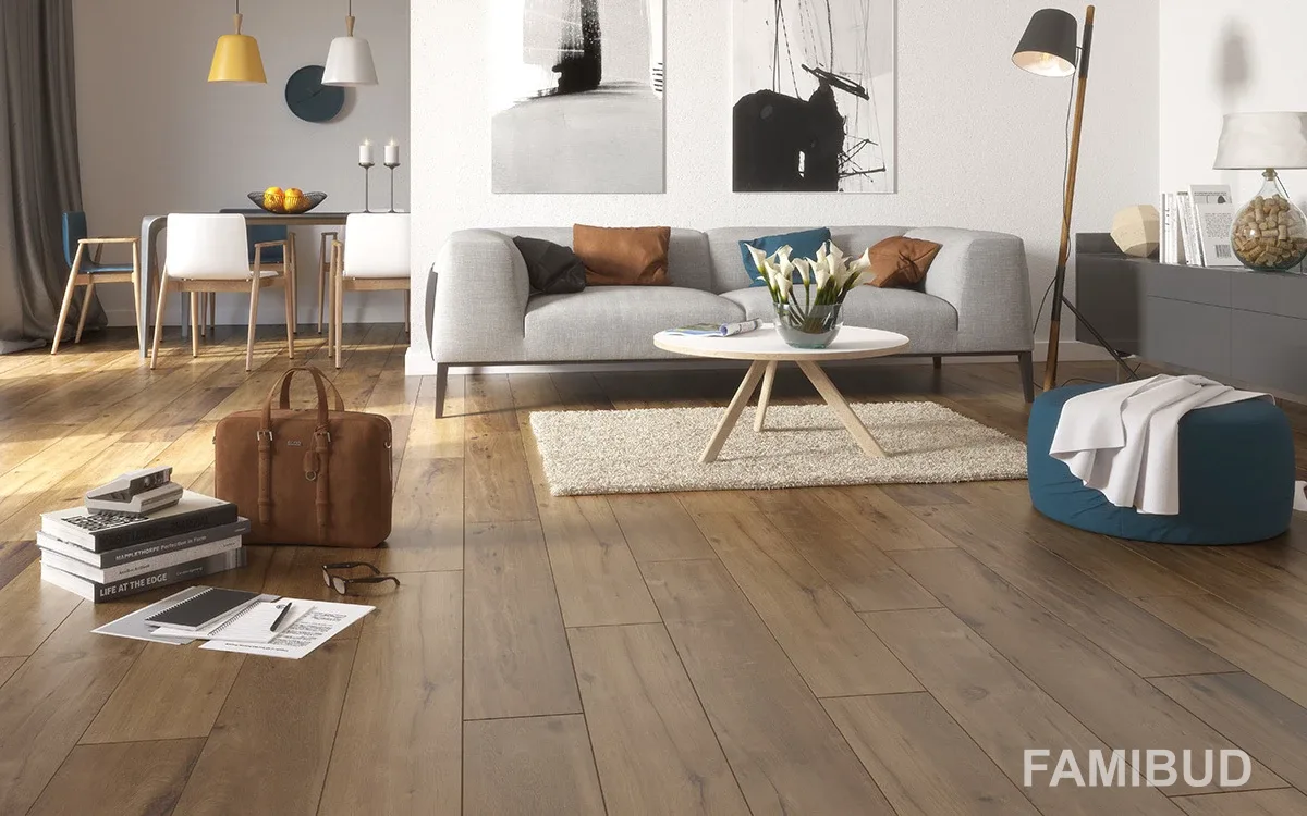 Плитка підлогова Cava Brown Rect, 20×120, Stargres