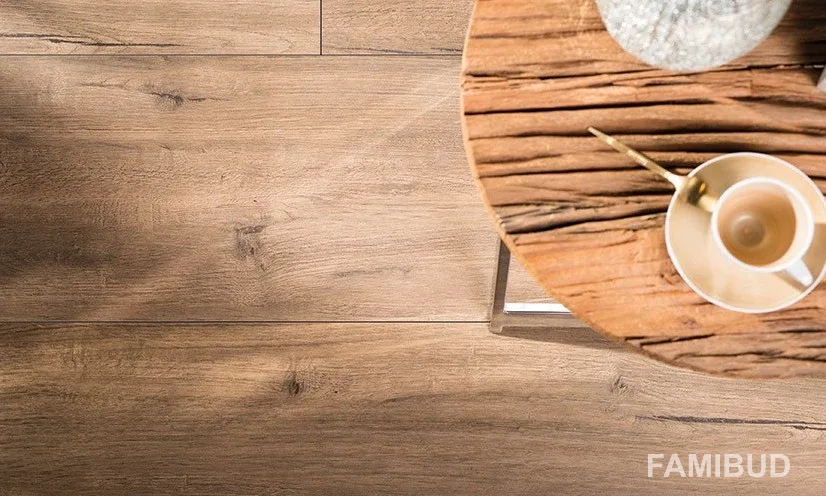 Плитка керамогранітна Suomi Brown Rect, 300×1200×9,5, Stargres