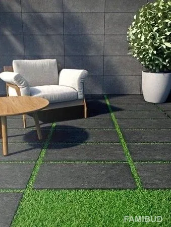 Плитка керамогранітна Pietra Serena Antracite Rect, 600×1200×20, Антрацит, Stargres