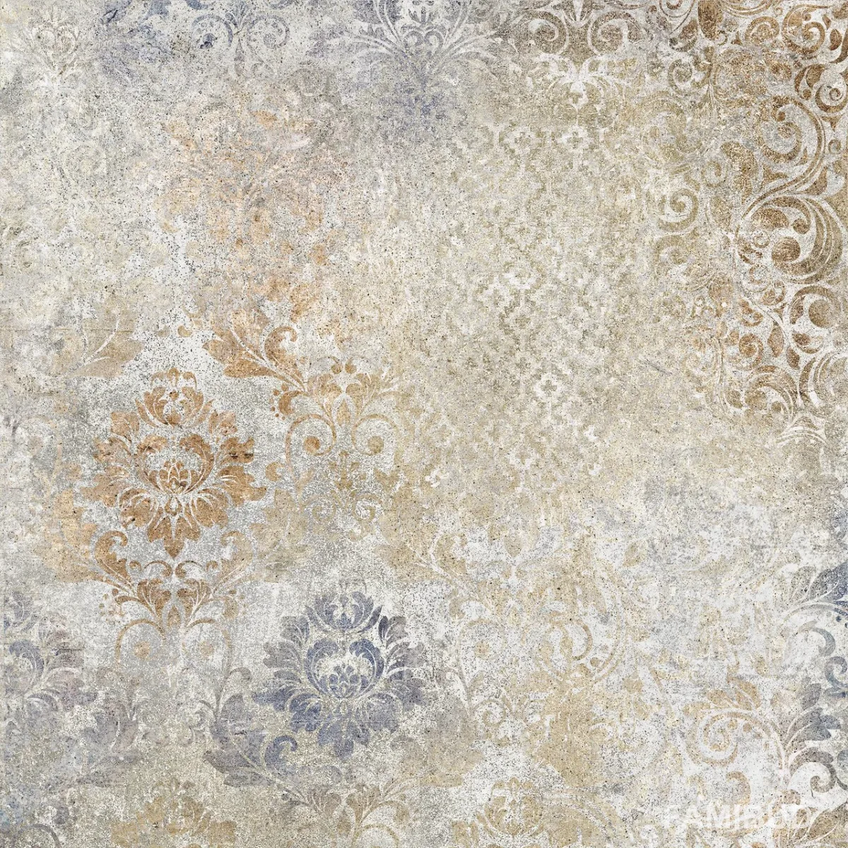 Плитка керамогранітна SGR14-1 Bohemy Blue Rect, 600×600×8, Stargres
