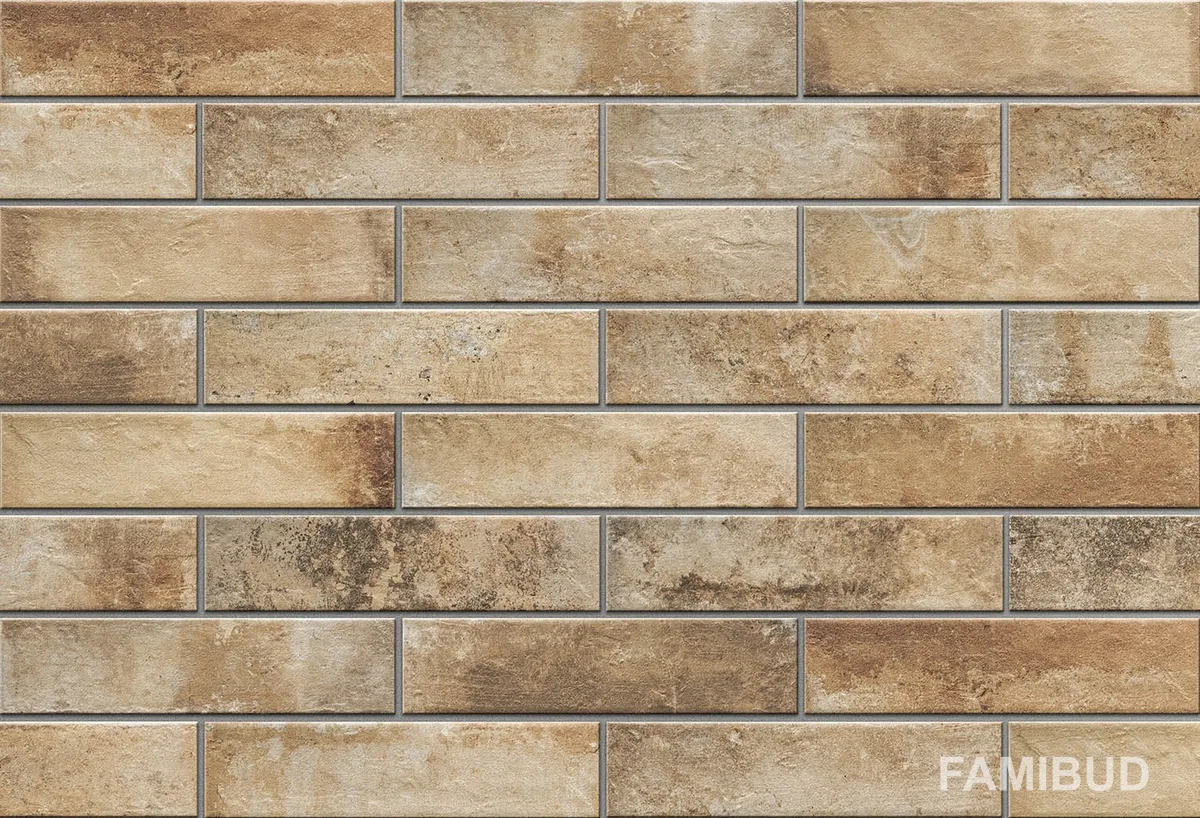 Камінь фасадний Piatto Honey, 7,4×30×0,9, Cerrad