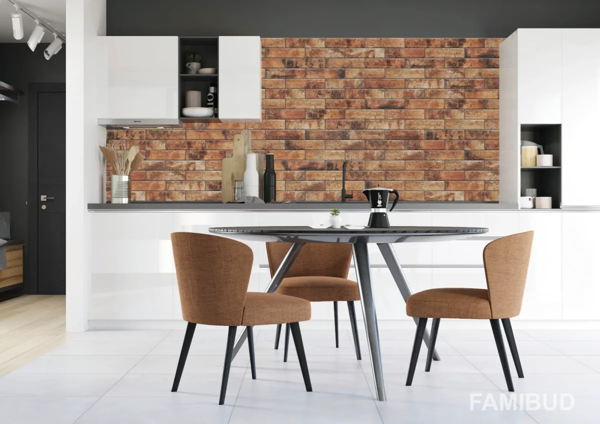 Камінь фасадний Piatto Red, 7,4×30×0,9, Cerrad