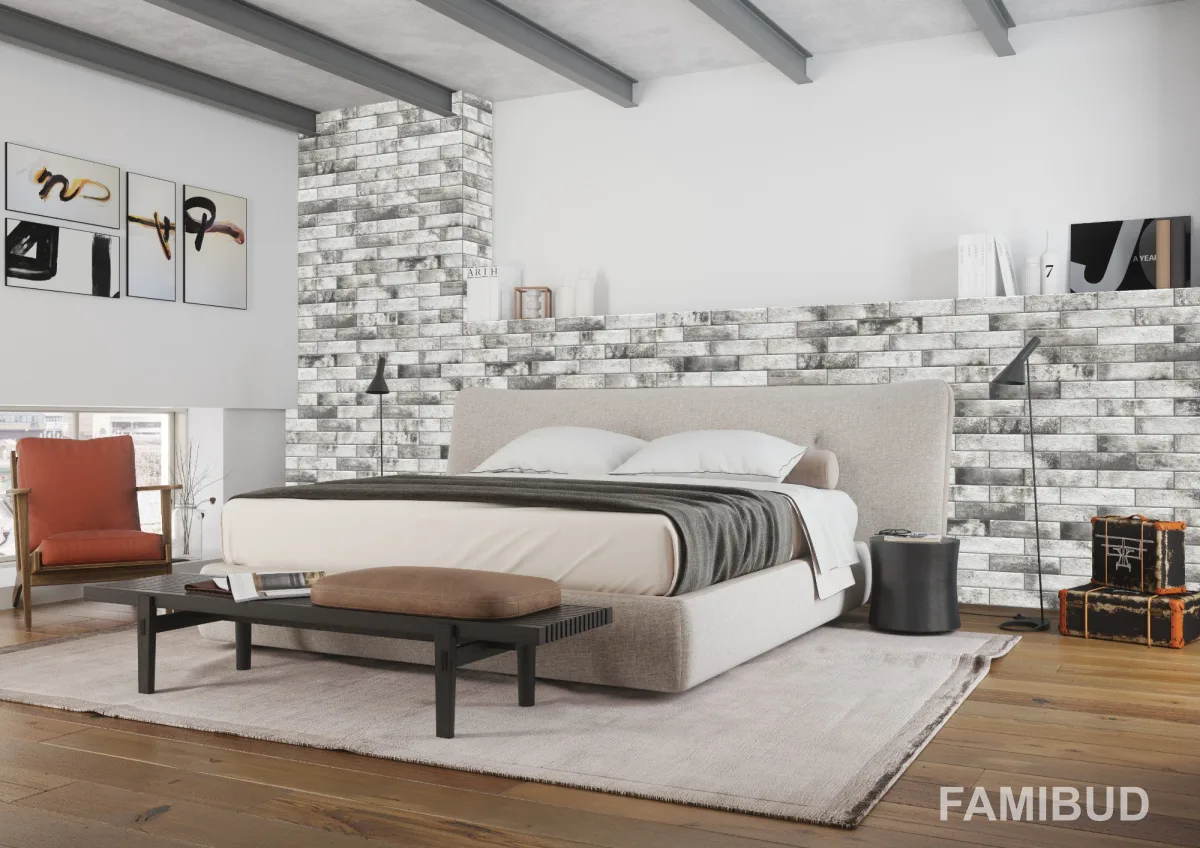 Камінь фасадний Piatto Gris, 7,4×30×0,9, Cerrad